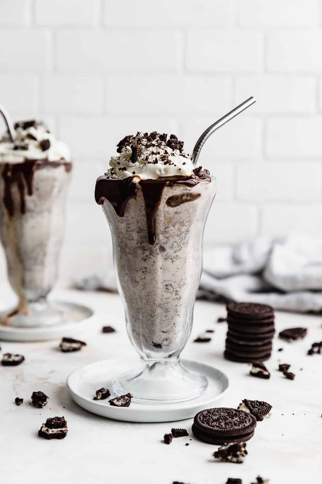 Cara Membuat Milkshake Coklat Oreo