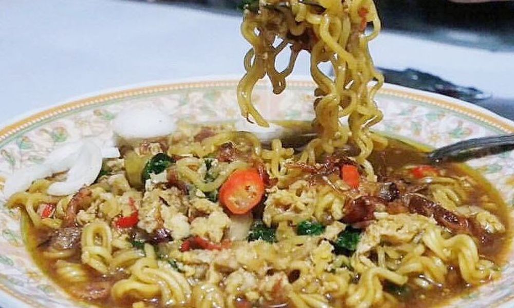 Membuat Mie Jawa Nyemek Spesial